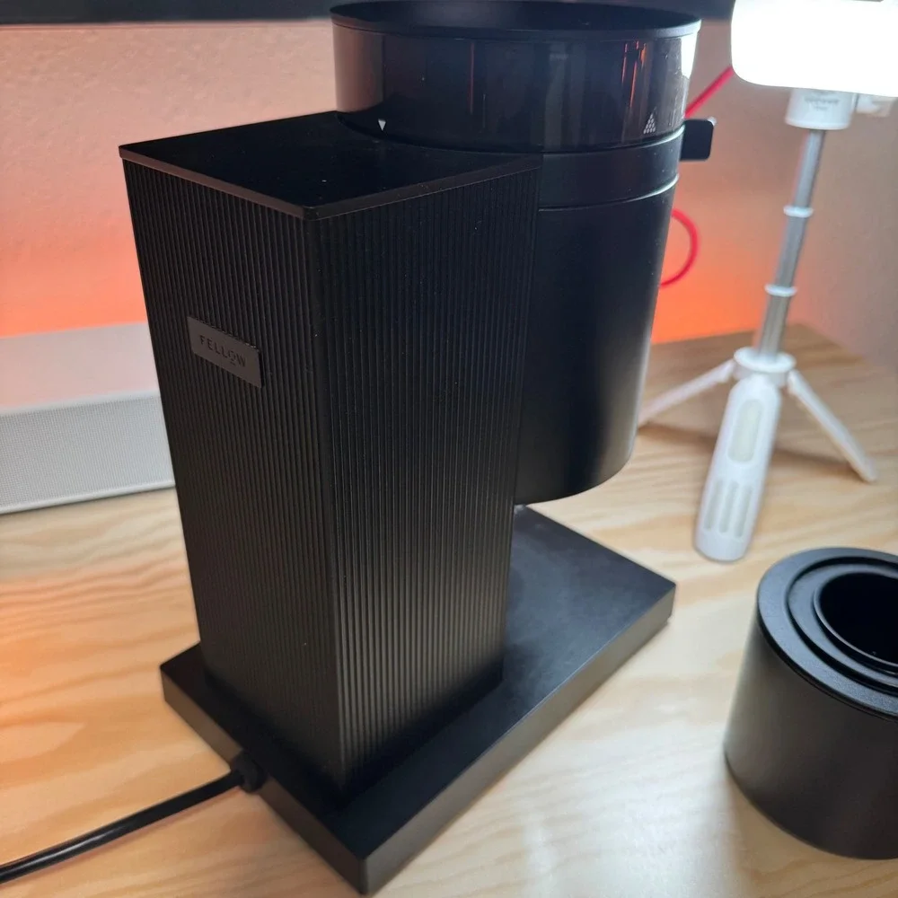 Fellow Opus Conical Burr Coffee Grinder Matte Black APAAUS 1221MB-US rev A